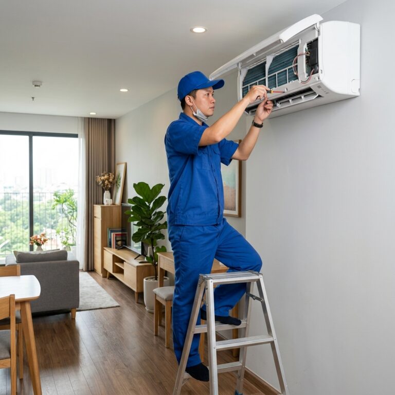 dịch vụ sửa máy lạnh nhanh tại Bà Rịa - Ảnh bìa