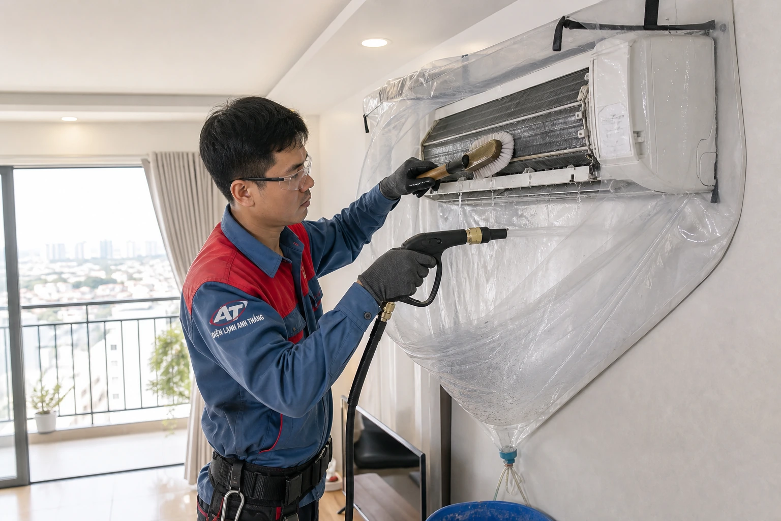 Quy trình vệ sinh và bảo dưỡng máy lạnh chuyên nghiệp tại Vũng Tàu