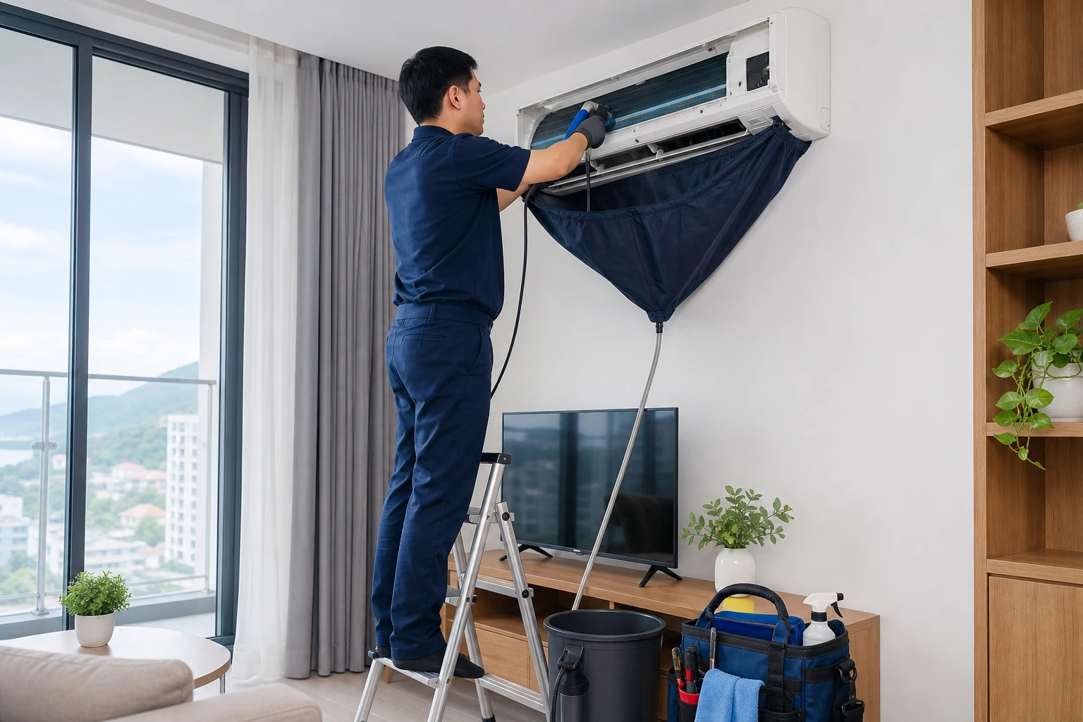 Bảo trì máy lạnh định kỳ ở Vũng Tàu giá rẻ