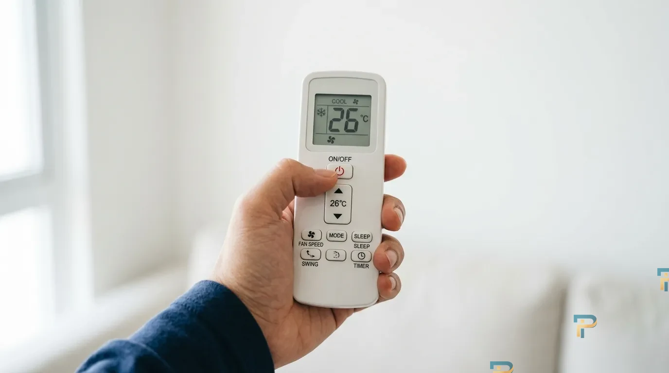 Điều chỉnh nhiệt độ máy lạnh inverter ở mức 26 độ tiết kiệm điện