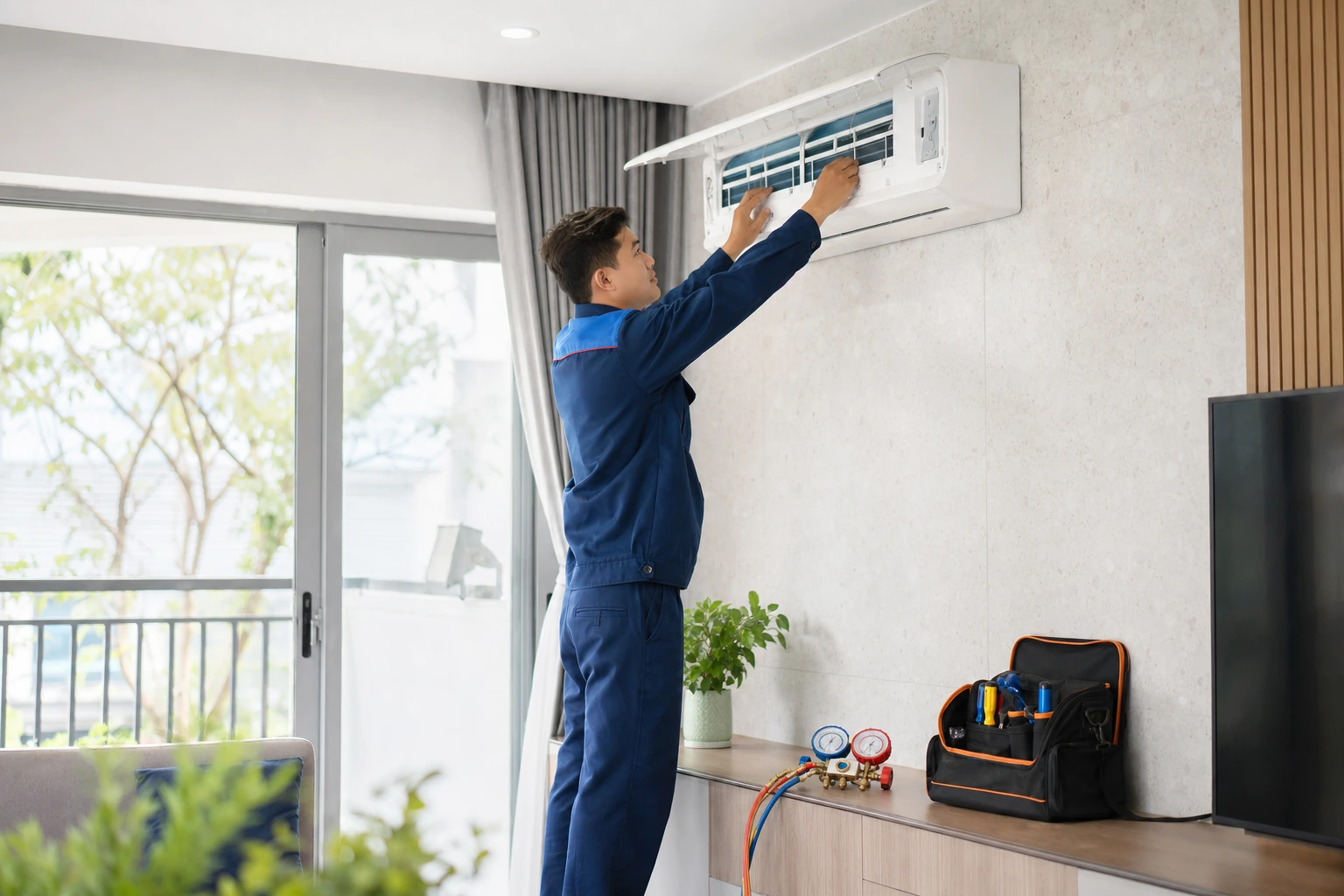 dịch vụ sửa máy lạnh không lạnh tại Vũng Tàu
