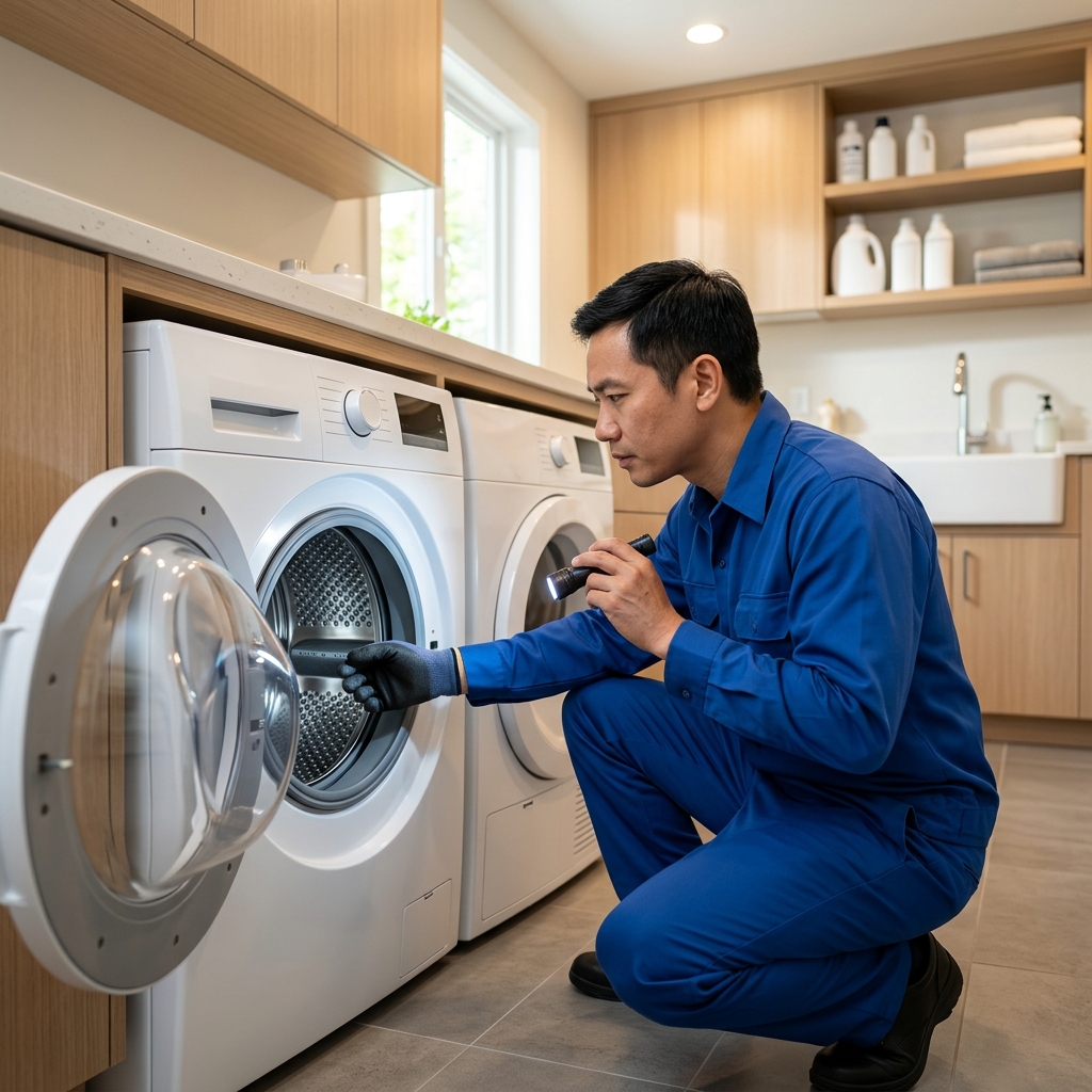 thợ bảo trì máy giặt tại vũng tàu