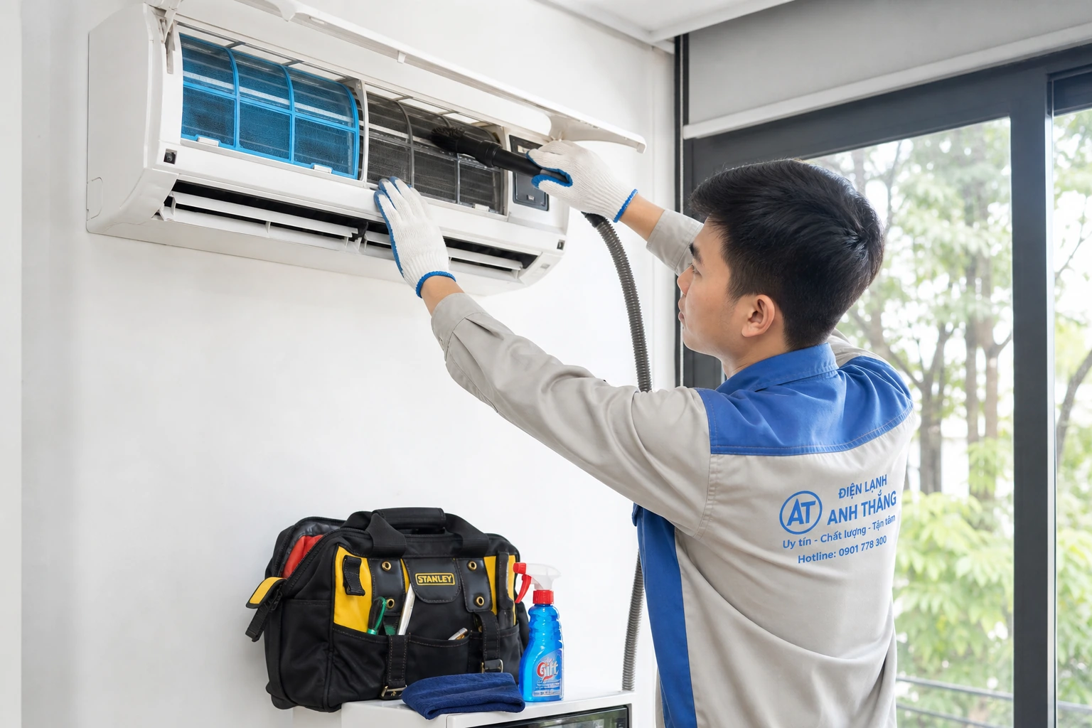 Bảo dưỡng máy lạnh định kỳ giúp tiết kiệm điện hiệu quả