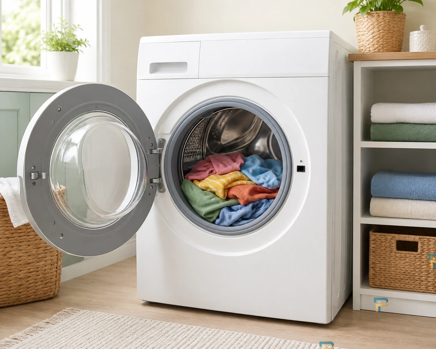 mẹo tiết kiệm điện máy giặt đúng tải