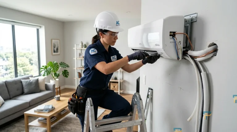 Hướng dẫn lắp đặt máy lạnh đúng cách tại bà rịa tại Máy Lạnh cũ Vũng Tàu - ảnh bìa