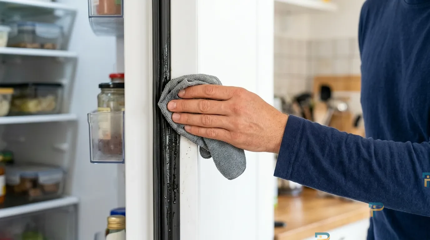 Vệ sinh ron cửa tủ lạnh định kỳ giúp giữ độ lạnh tốt hơn