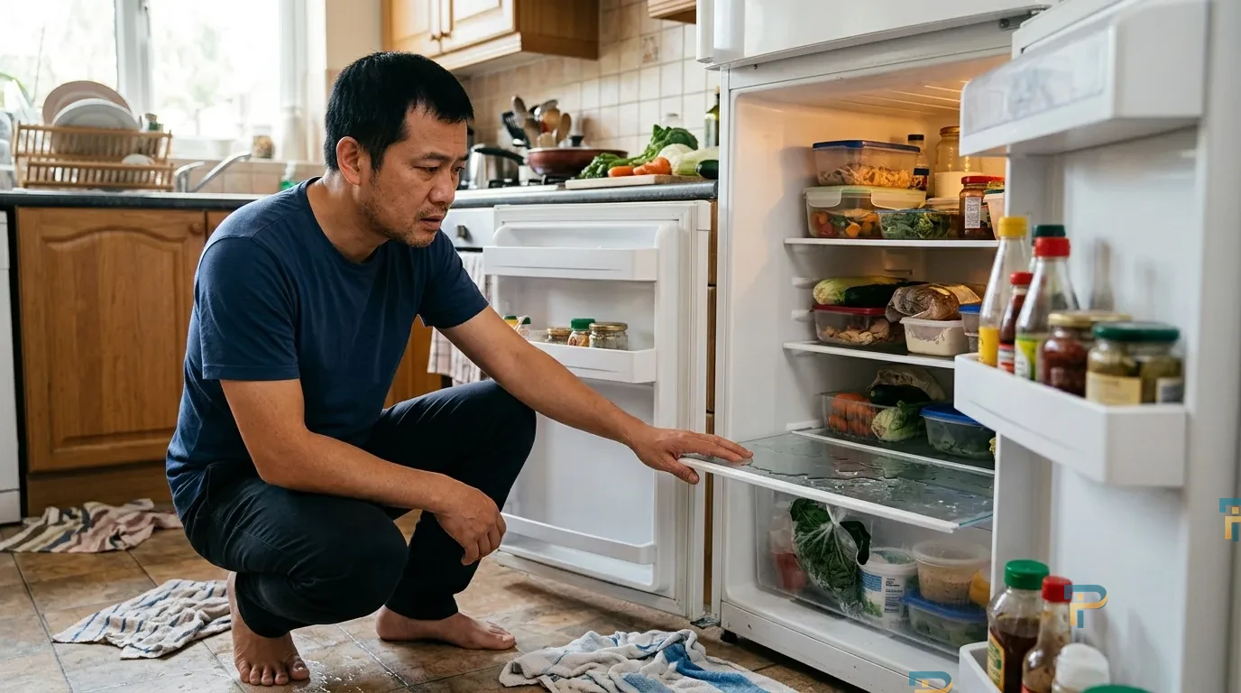 Dấu hiệu tủ lạnh đọng nước cần kiểm tra sớm