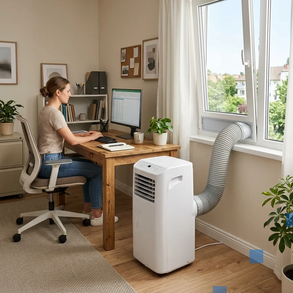 Thiết bị làm mát di chuyển sử dụng trong văn phòng nhỏ tại Vũng Tàu
