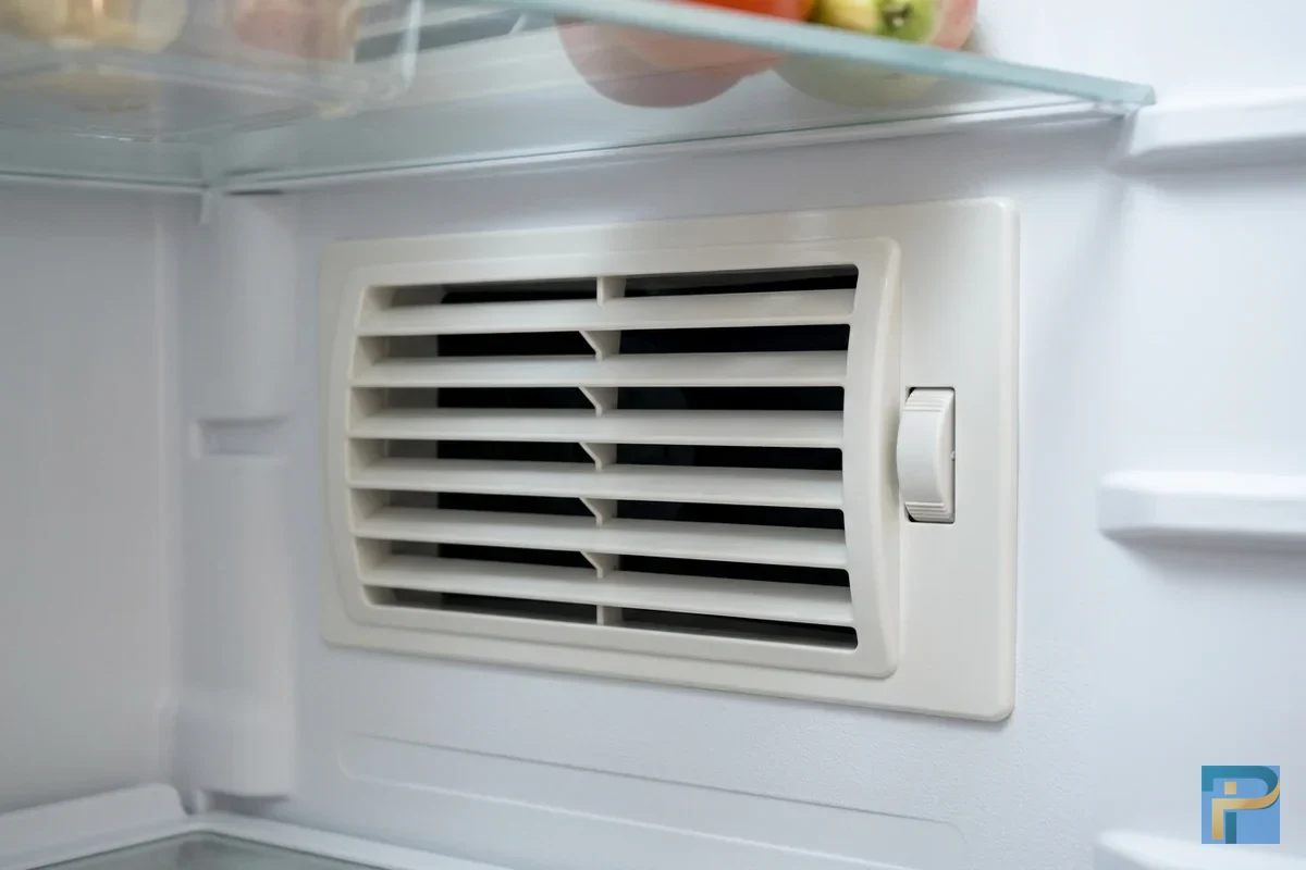 Kiểm tra cửa thổi gió lạnh ngăn mát tủ lạnh bị tắc tuyết