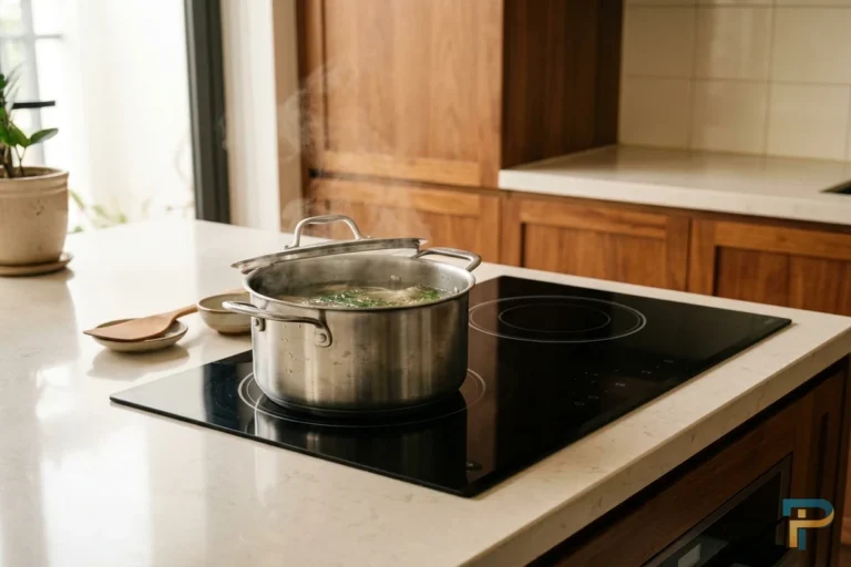 Bếp từ kêu tạch tạch khi đang đun nấu thức ăn tại nhà