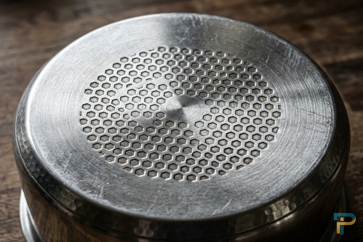 Kiểm tra đáy nồi inox có hoa văn nhiễm từ dùng cho bếp từ