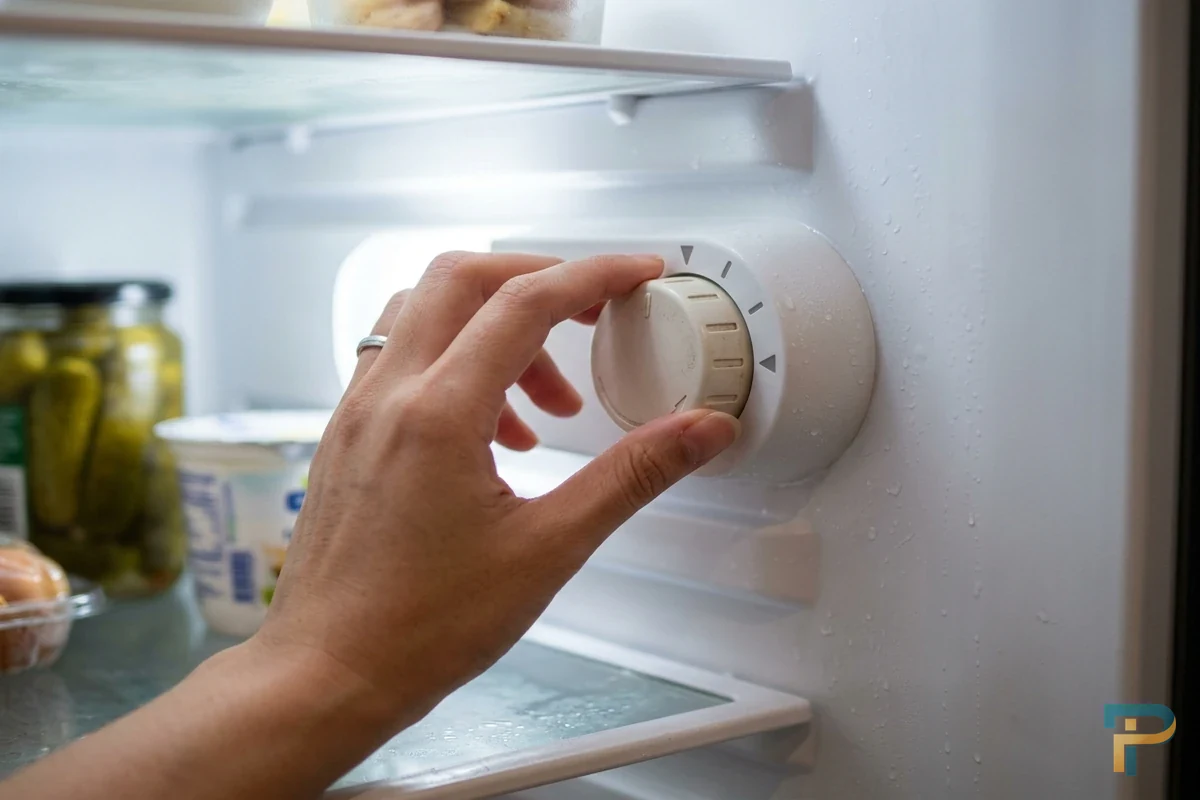 Chỉnh nhiệt độ hợp lý tránh tủ lạnh ngăn mát bị đóng đá